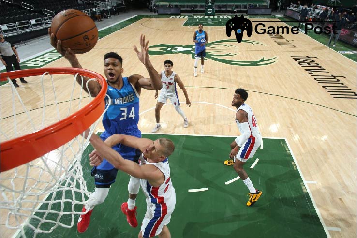 Detroit Pistons vs Milwaukee Bucks Match Player Stats